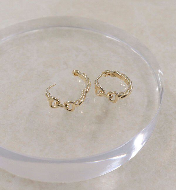 fredy emue「バックルモチーフフープピアス」|ピアス|