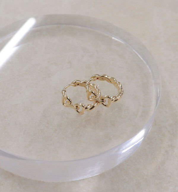 fredy emue「バックルモチーフフープピアス」|ピアス|