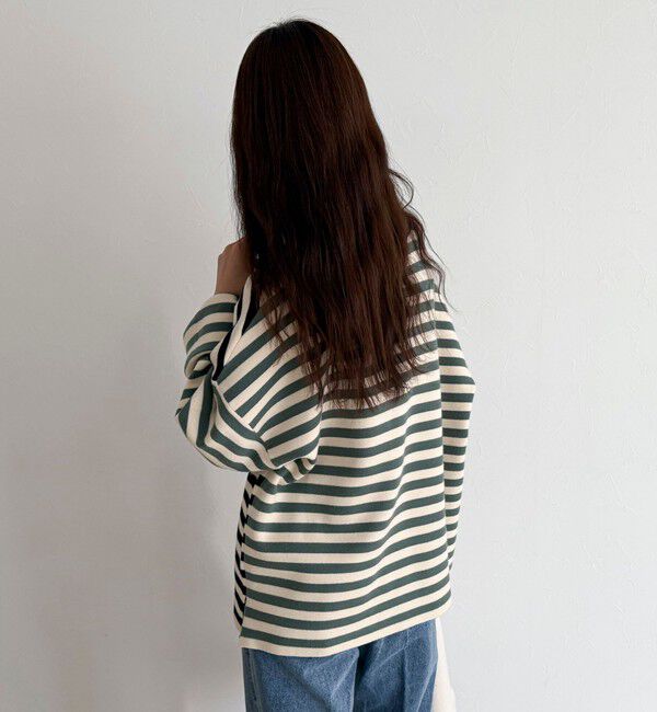 fredy emue「【GEVACO/ゲバコ】ボーダーニットプルオーバー」|ニット・セーター|