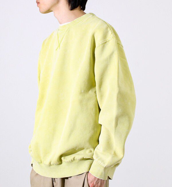 GLOSTER「【雪の色ムラ】カラフルスノーパウダー裏起毛スウェット」|スウェット・ジャージ|