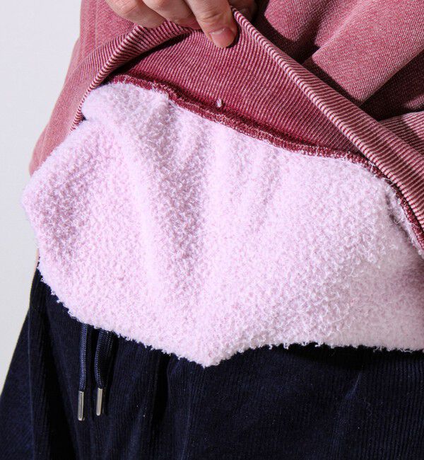 GLOSTER「【雪の色ムラ】カラフルスノーパウダー裏起毛スウェット」|スウェット・ジャージ|