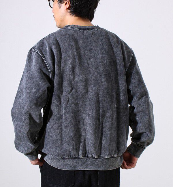 GLOSTER「【雪の色ムラ】カラフルスノーパウダー裏起毛スウェット」|スウェット・ジャージ|