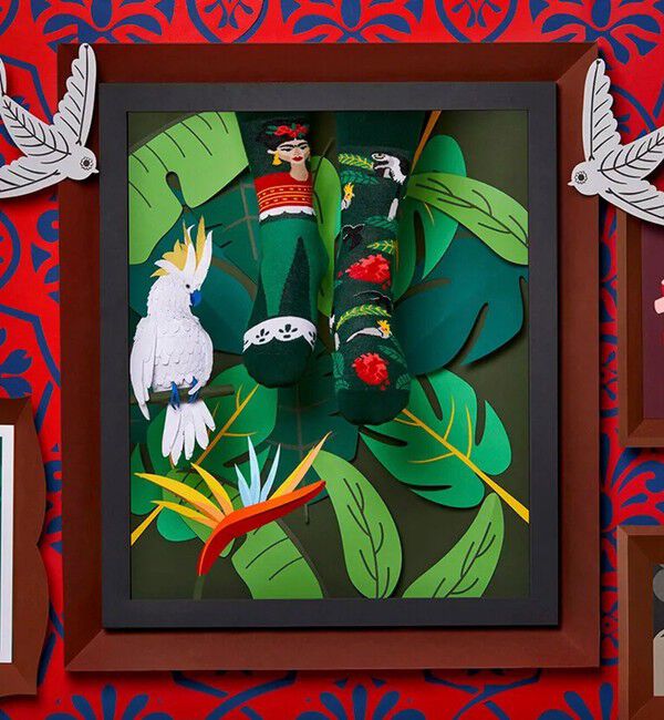 GLOSTER「【MANY MORNINGS/メニーモーニングス】アーティストソックス」|ソックス|