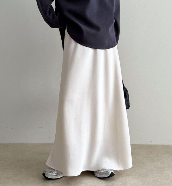 fredy emue「ヘビーサテンバイアススカート」|スカート|