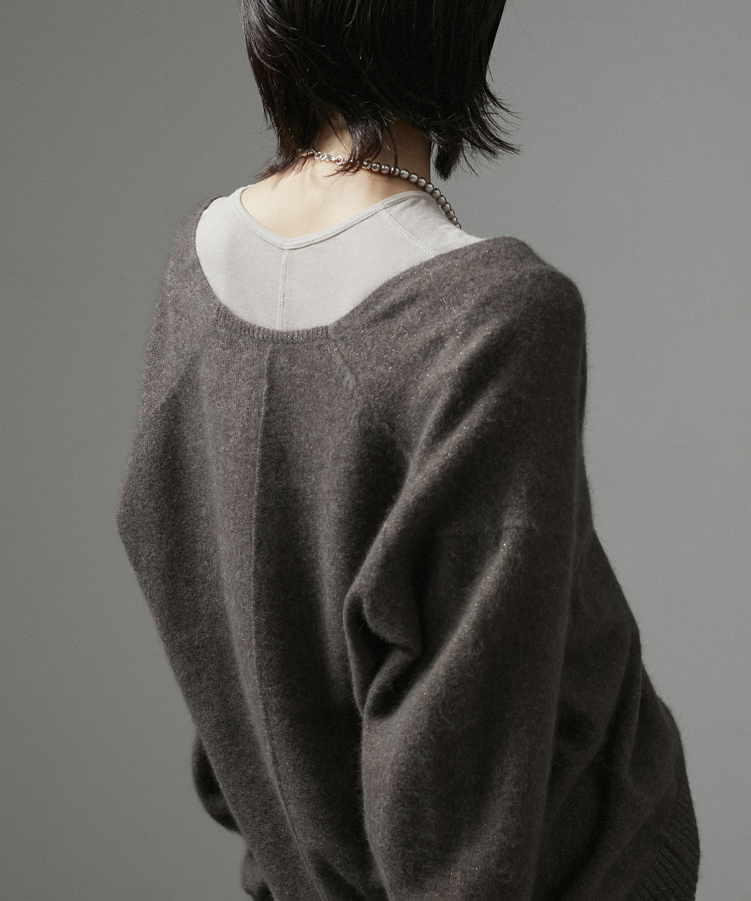 SALON adam et rope'「シアークルーネックTシャツ」|Tシャツ・カットソー|