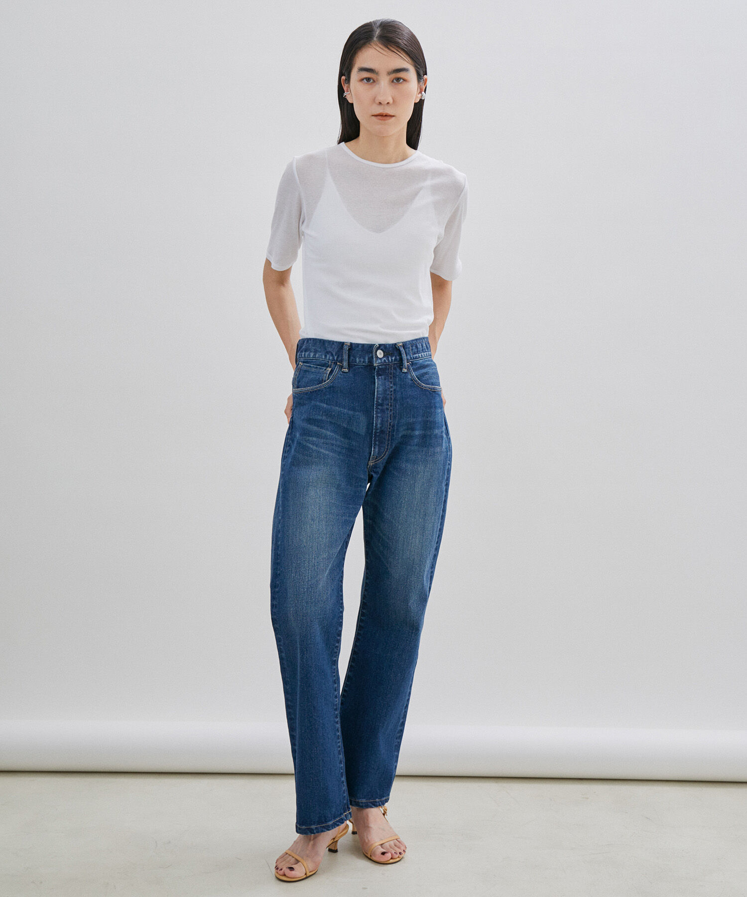 SALON adam et rope'「シアークルーネックTシャツ」|Tシャツ・カットソー|