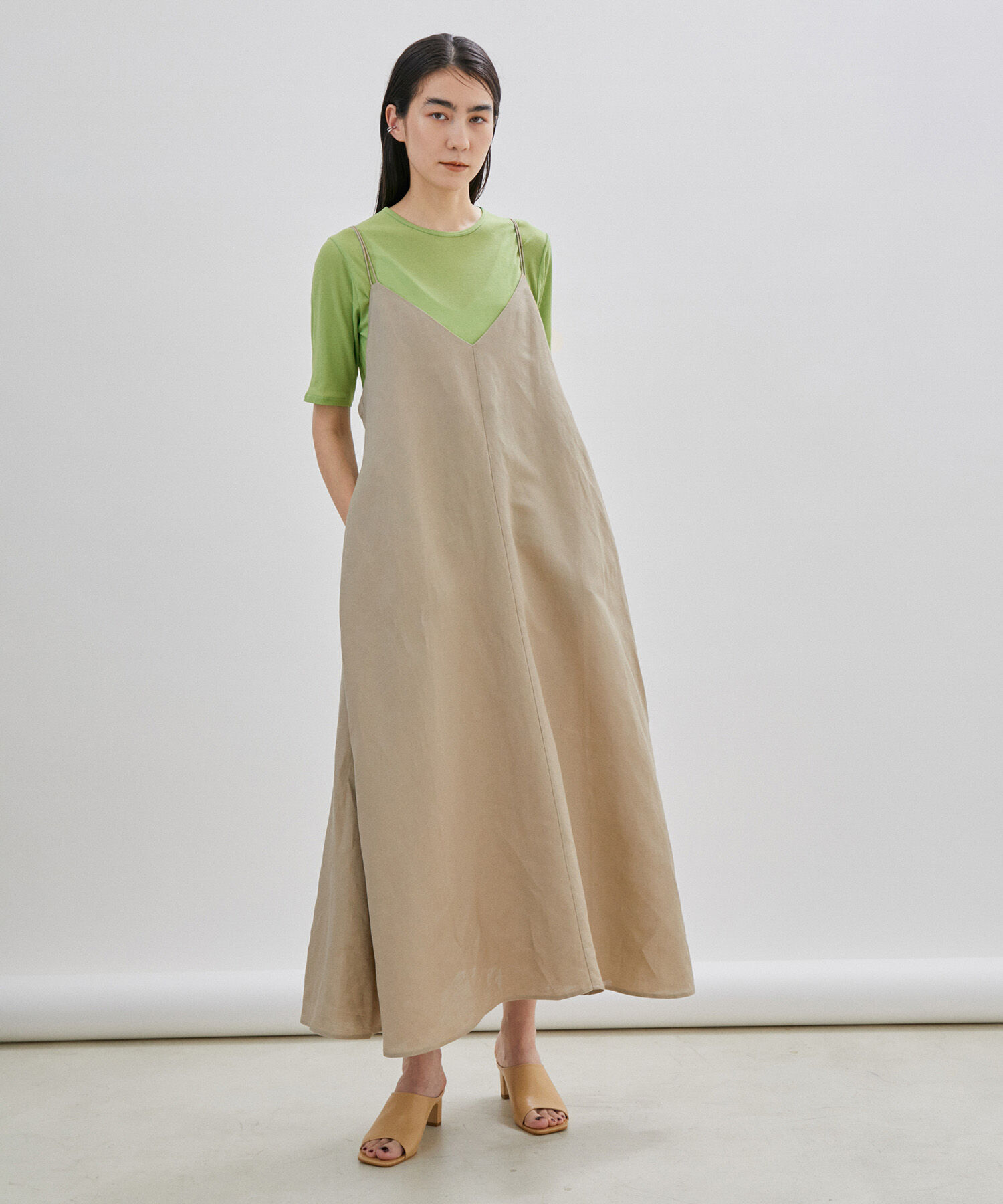 SALON adam et rope'「シアークルーネックTシャツ」|Tシャツ・カットソー|