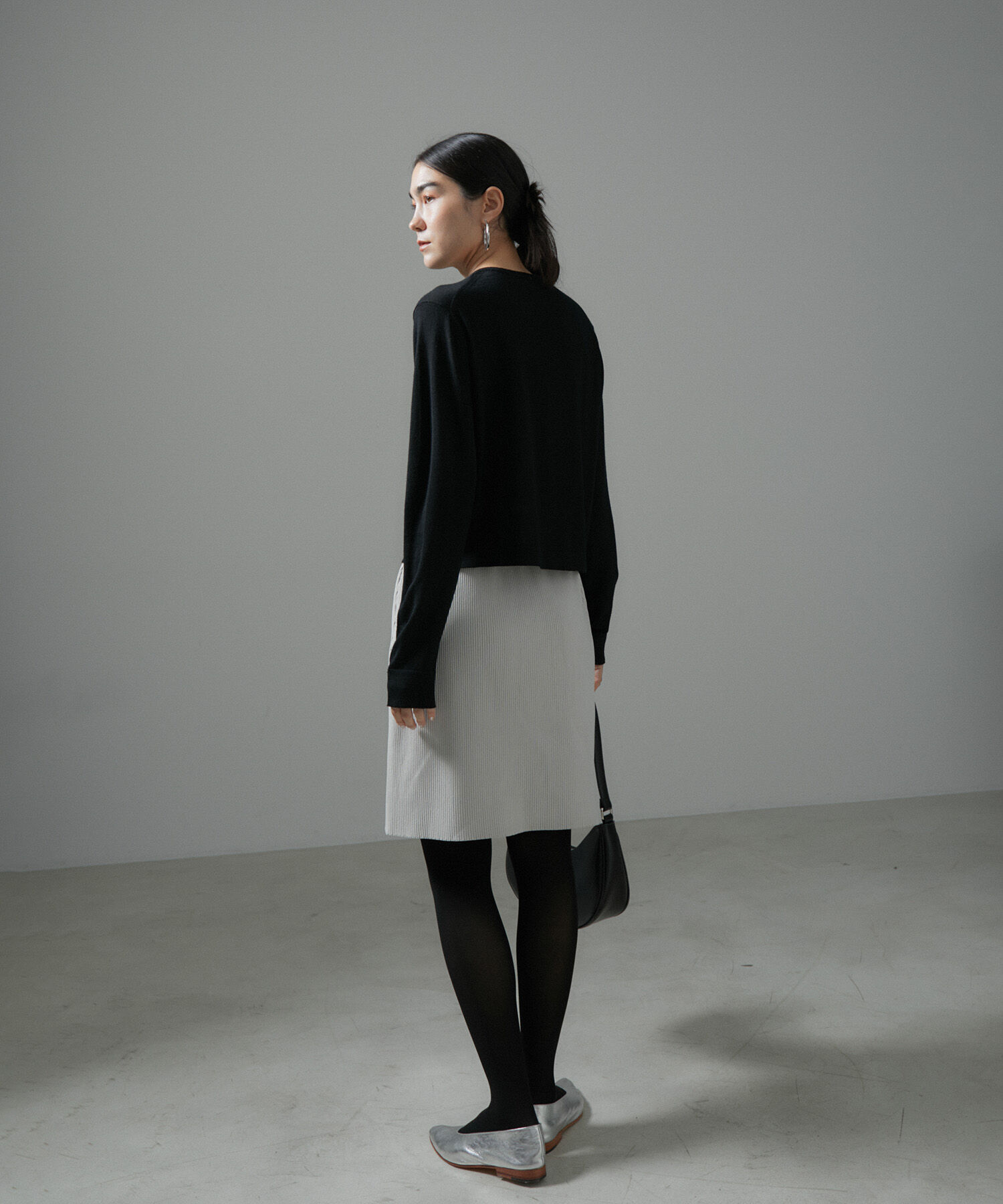 SALON adam et rope'「ウォッシャブルウールクルーネックカーディガン」|カーディガン|