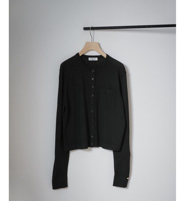 SALON adam et rope'「ウォッシャブルウールクルーネックカーディガン」|カーディガン|