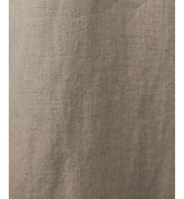 SALON adam et rope'「【WEB限定】ヨーロピアンフラックスリネンサスペンダースカート［取り外し可能］」|スカート|