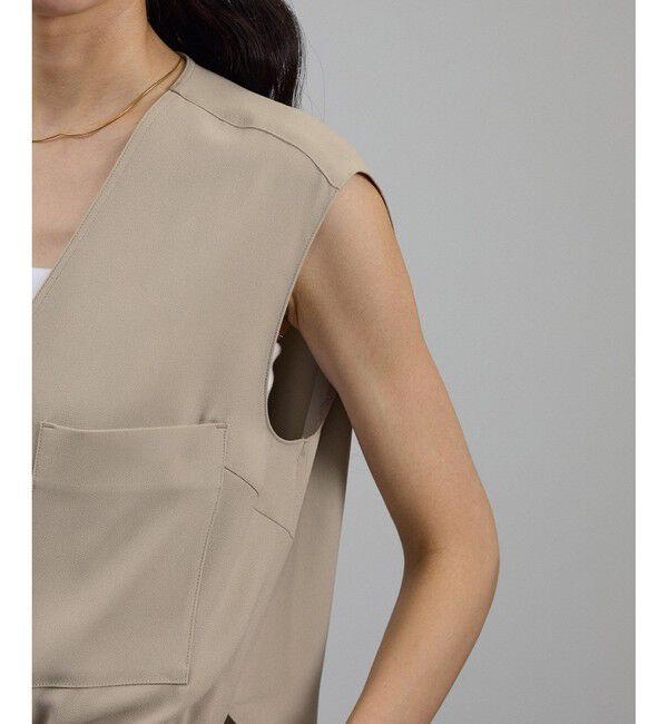 SALON adam et rope'「バックサテンオールインワン［セットアップ対応］」|オールインワン|