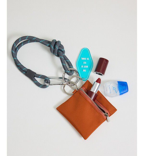 SALON adam et rope'「パラコードマルチチャーム［スクエアポーチ］」|チャーム・キーホルダー|