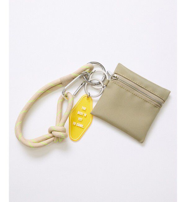 SALON adam et rope'「パラコードマルチチャーム［スクエアポーチ］」|チャーム・キーホルダー|