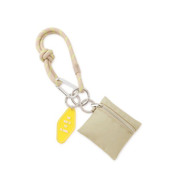 SALON adam et rope'「パラコードマルチチャーム［スクエアポーチ］」|チャーム・キーホルダー|