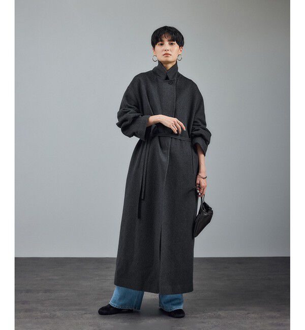 SALON adam et rope'「ピュアカシミヤナロートレンチコート」|トレンチコート|