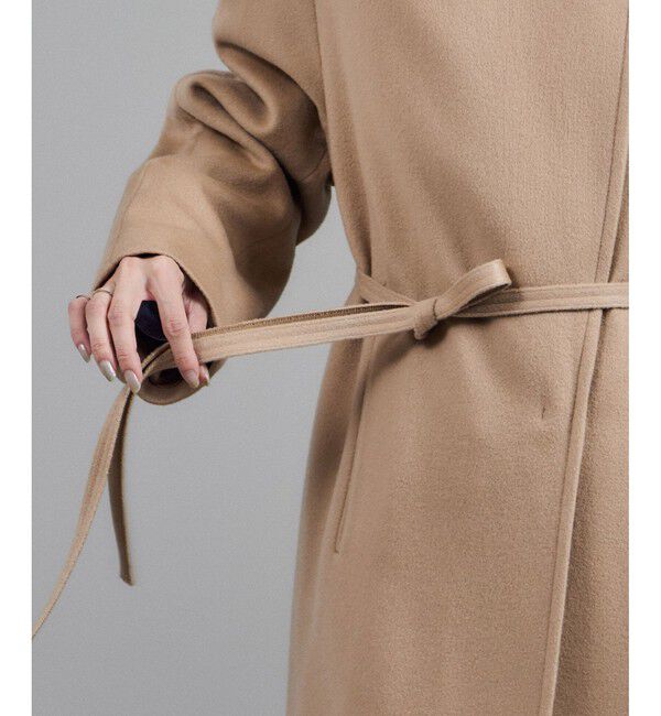 SALON adam et rope'「ピュアカシミヤナロートレンチコート」|トレンチコート|