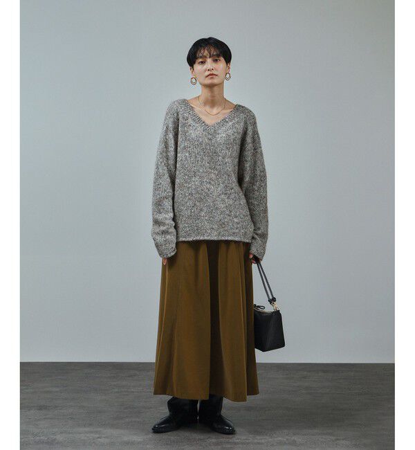 SALON adam et rope'「【AULENTTI（オーレンティ）】チェーン付きバッグ」|ハンドバッグ|