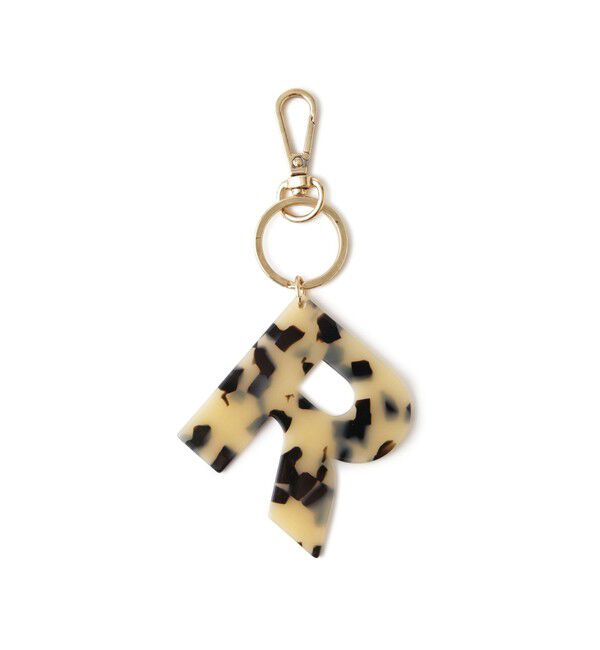 SALON adam et rope'「アルファベットマーブルプレートチャーム」|チャーム・キーホルダー|