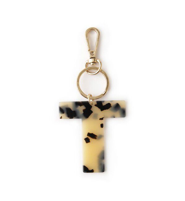 SALON adam et rope'「アルファベットマーブルプレートチャーム」|チャーム・キーホルダー|