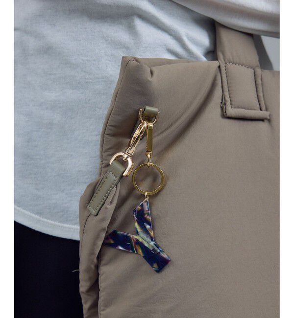 SALON adam et rope'「アルファベットマーブルプレートチャーム」|チャーム・キーホルダー|