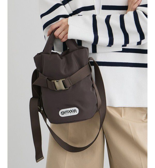 SALON adam et rope'「【OUTDOOR PRODUCTS for SALON】2way ベルトトートバッグSS」|トートバッグ|