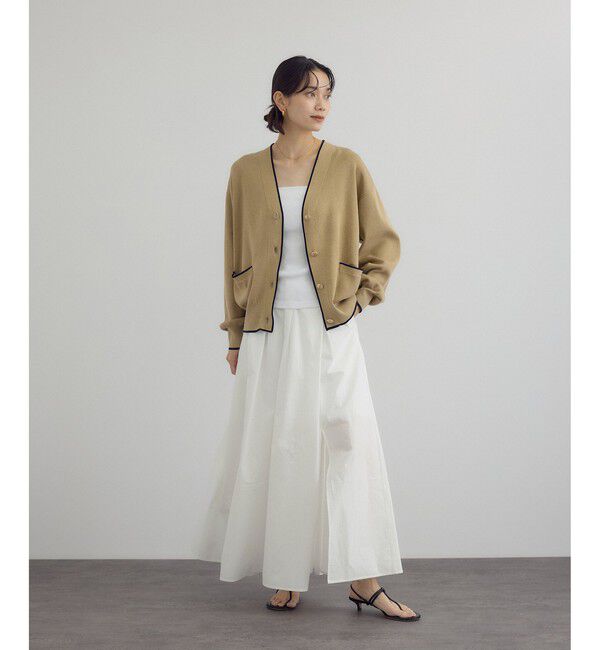 SALON adam et rope'「【WEB限定】スリットフレアスカート」|スカート|