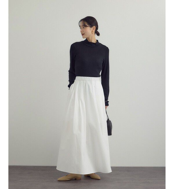 SALON adam et rope'「【WEB限定】スリットフレアスカート」|スカート|