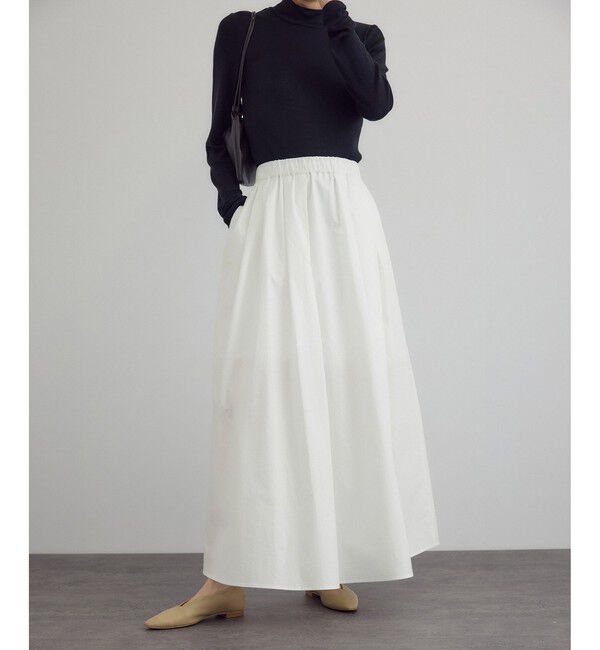 SALON adam et rope'「【WEB限定】スリットフレアスカート」|スカート|