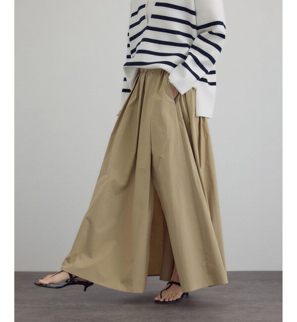 SALON adam et rope'「【WEB限定】スリットフレアスカート」|スカート|