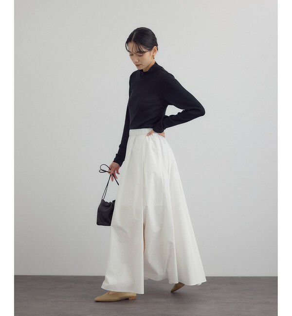 SALON adam et rope'「【WEB限定】スリットフレアスカート」|スカート|