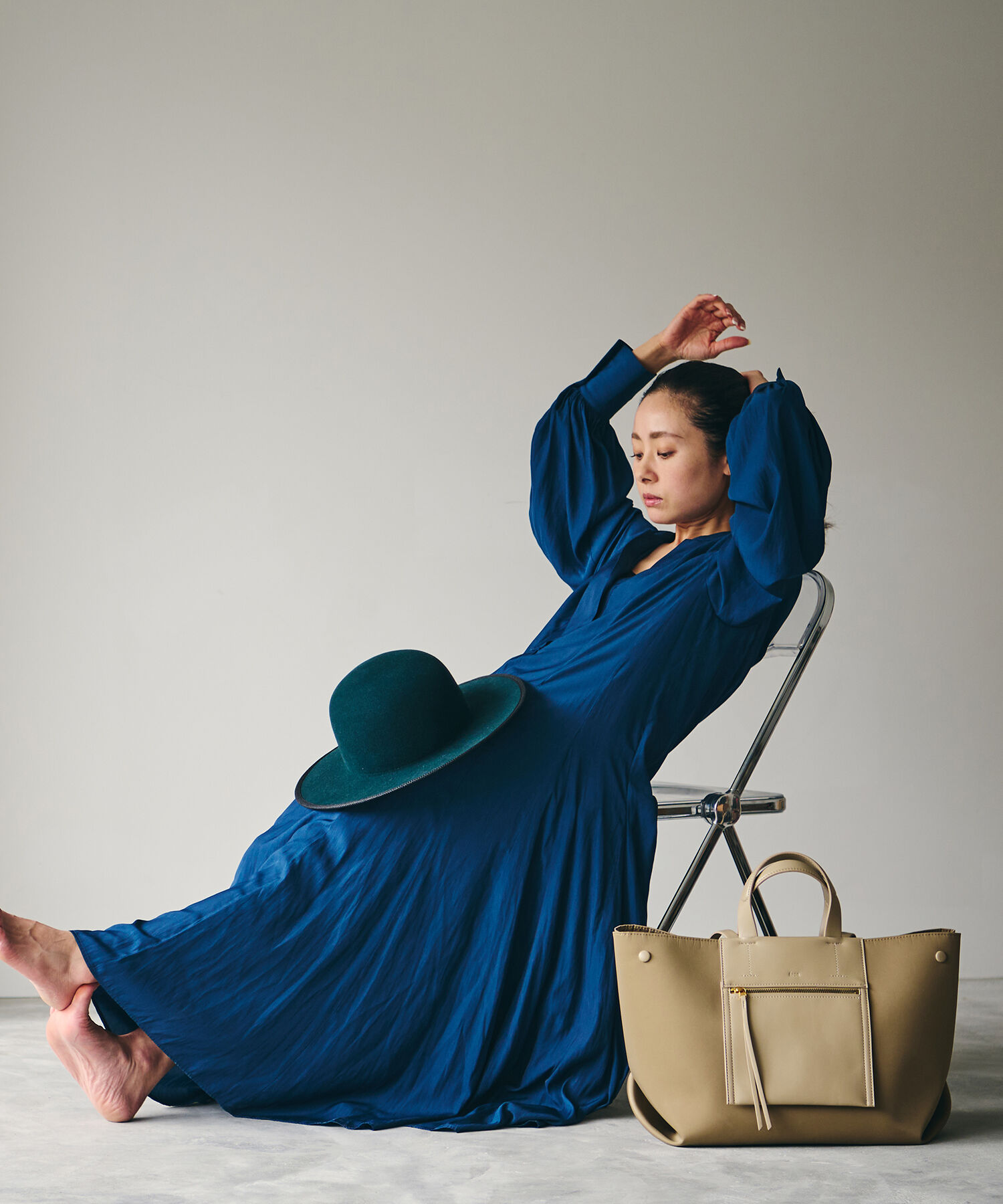 ROPE「【E&rsquo;POR】【A4対応】【撥水/雨の日】D BAG Large」|ハンドバッグ|