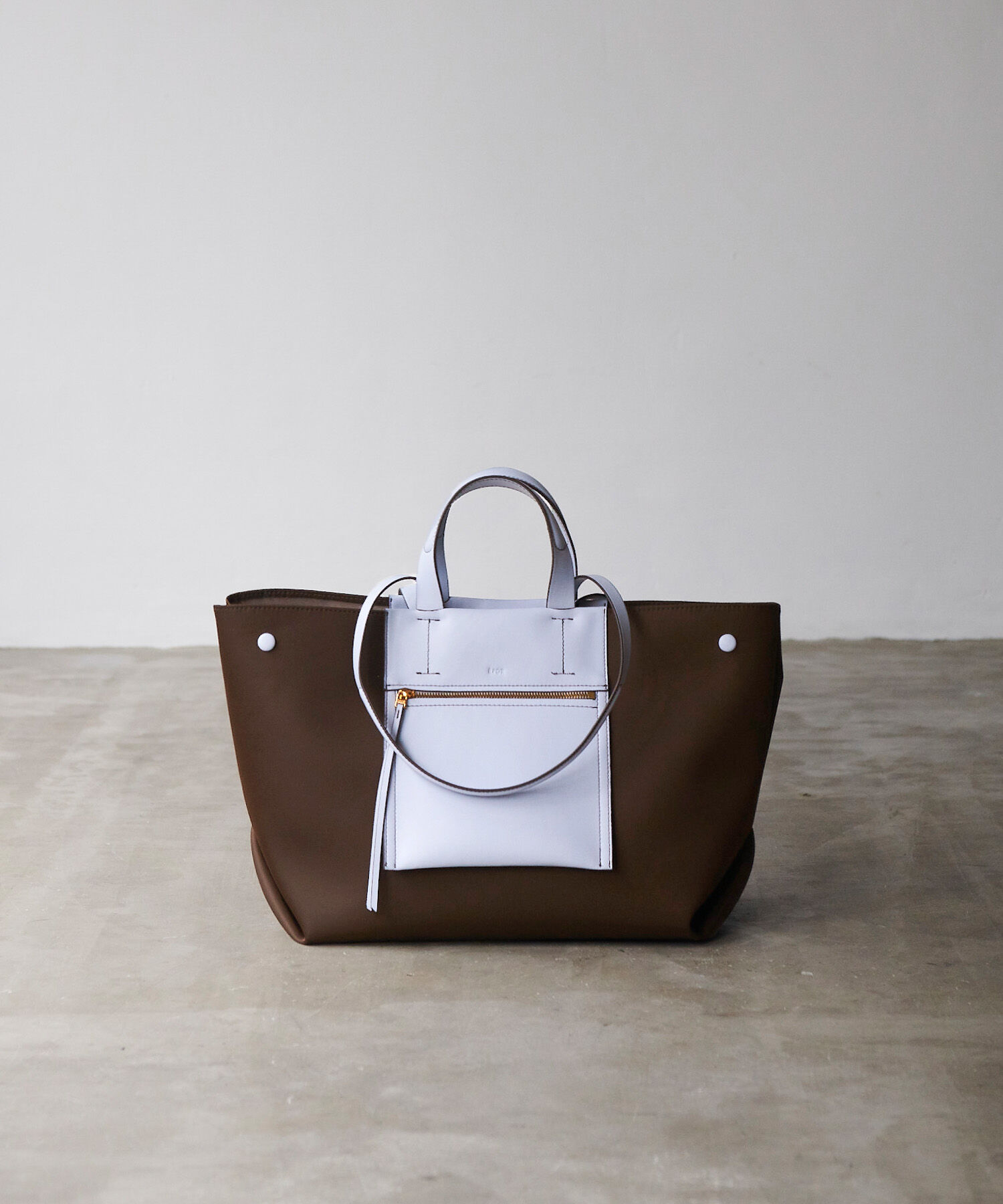 ROPE「【E&rsquo;POR】【A4対応】【撥水/雨の日】D BAG Large」|ハンドバッグ|