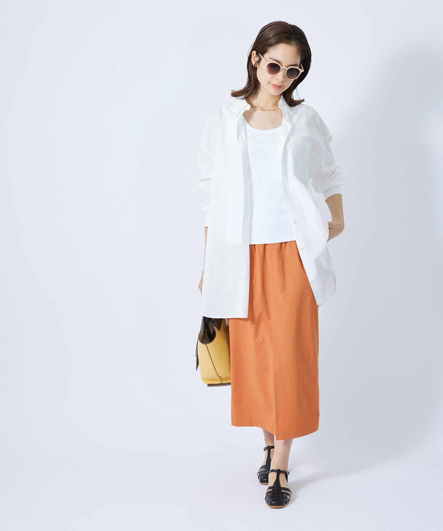 ROPE「完全別注【Mizuno】撥水ドロストタイトスカート for ROPE'」|スカート|