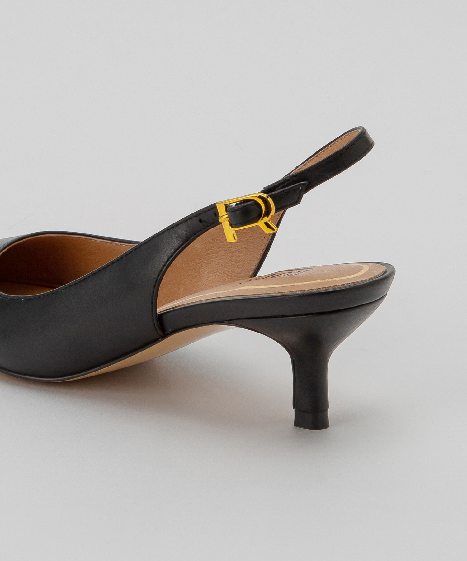 ROPE「リアルレザーバックスリングパンプス」|パンプス|