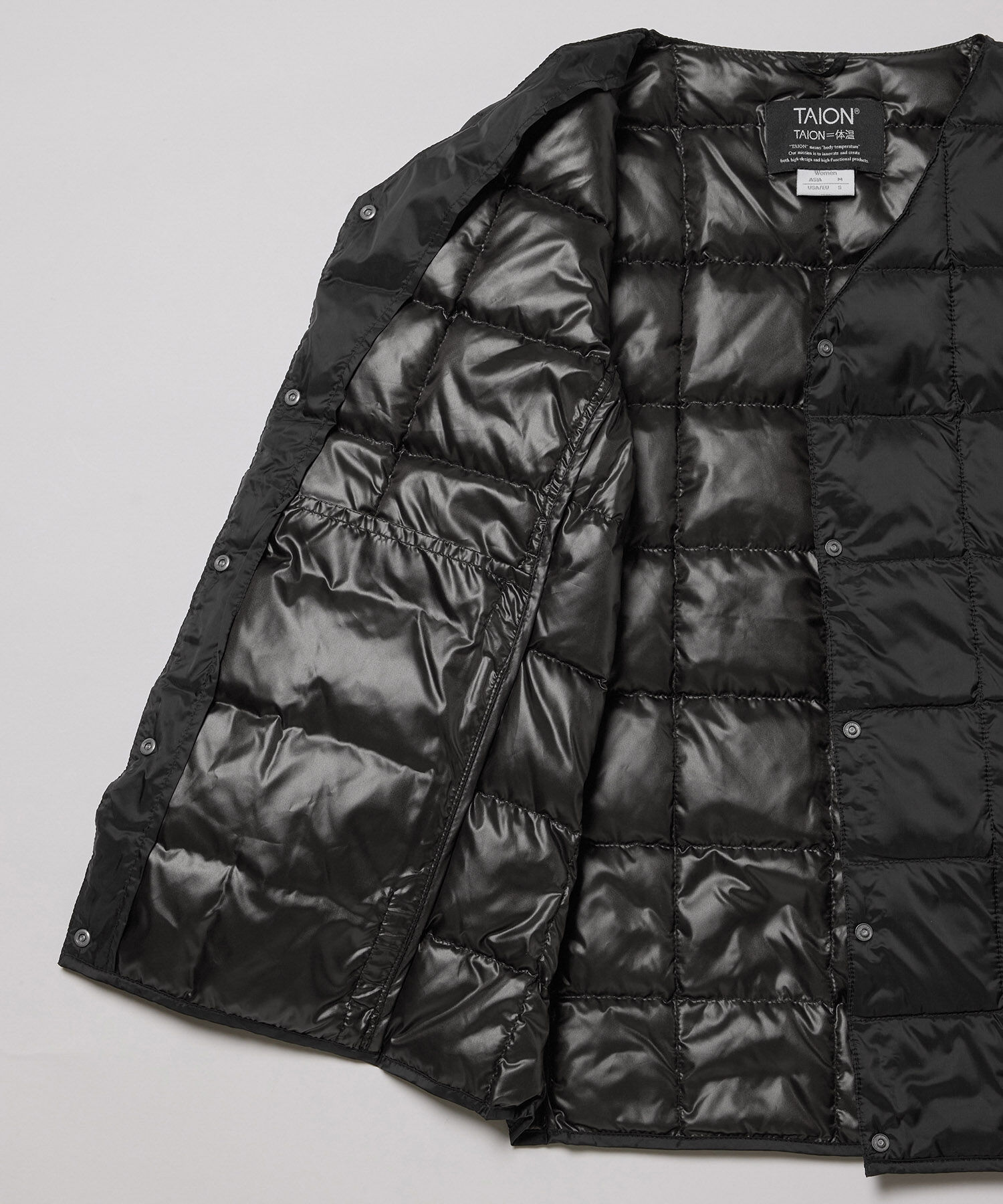 ROPE「【高評価】【TAION】別注Ｖネックショートダウンブルゾン」|ダウン|