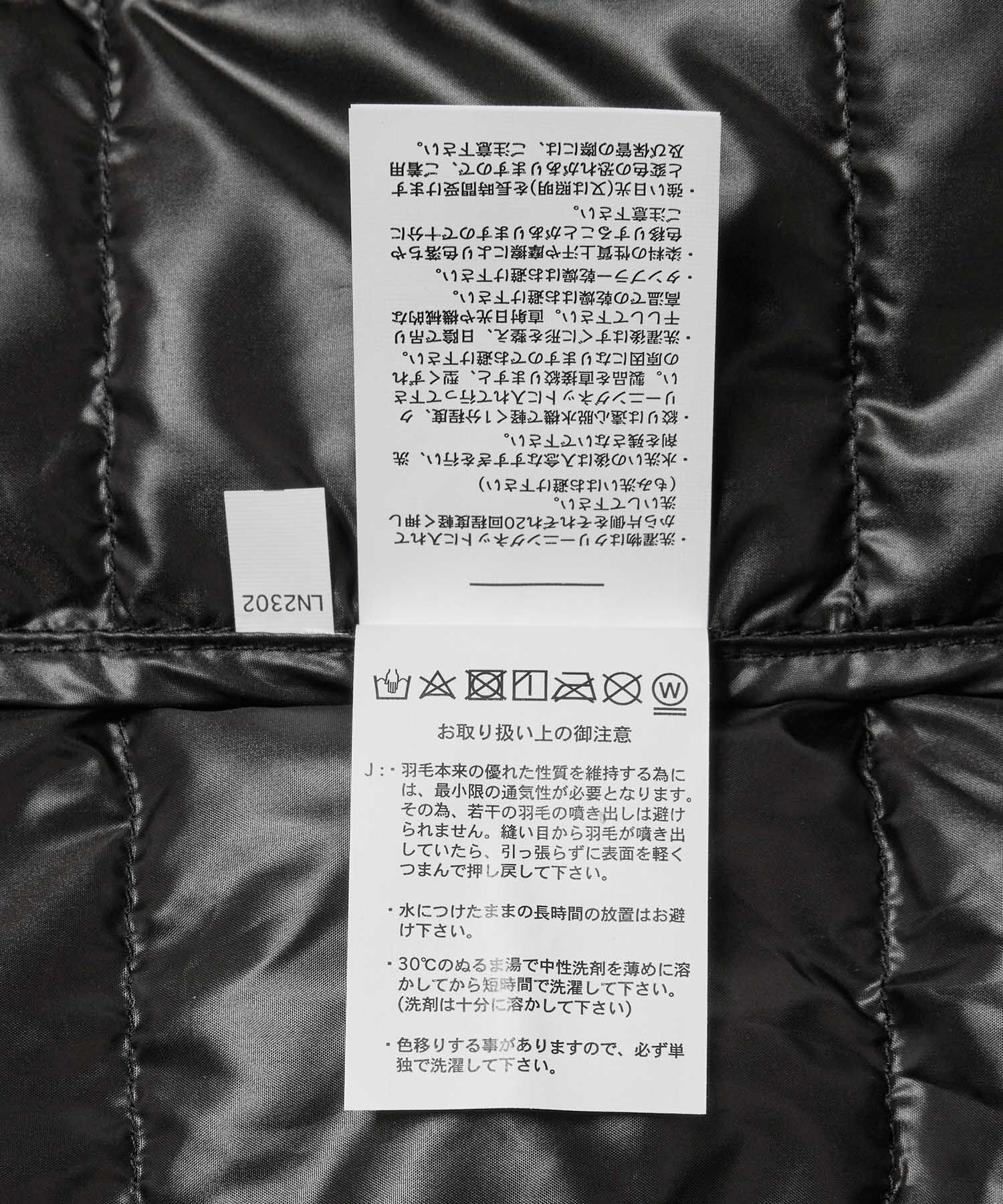 ROPE「【高評価】【TAION】別注Ｖネックショートダウンブルゾン」|ダウン|