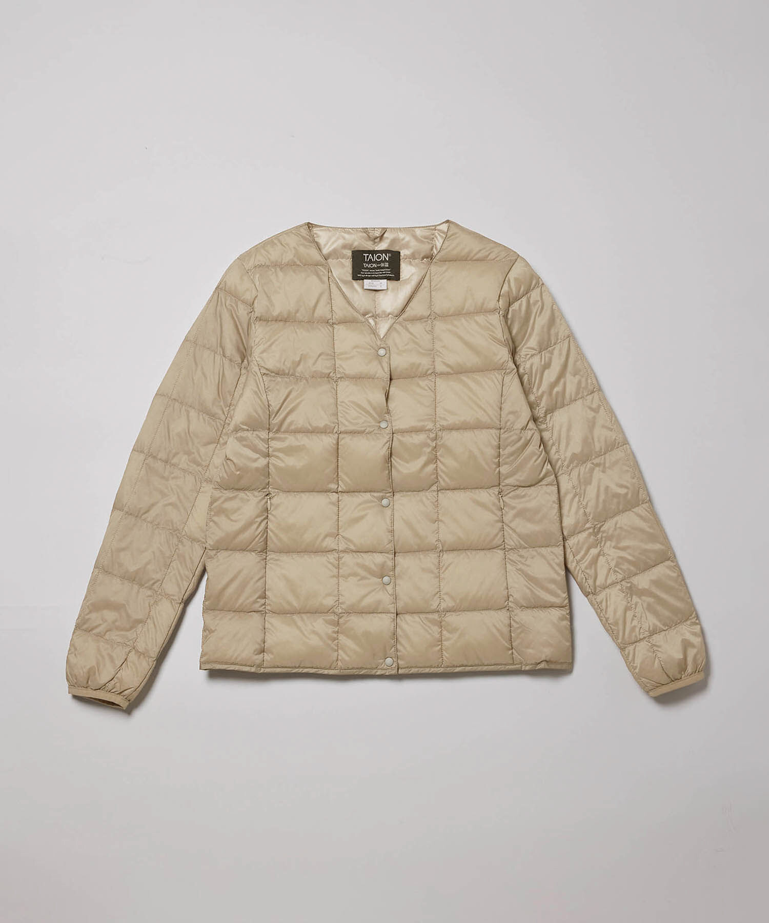 ROPE「【高評価】【TAION】別注Ｖネックショートダウンブルゾン」|ダウン|