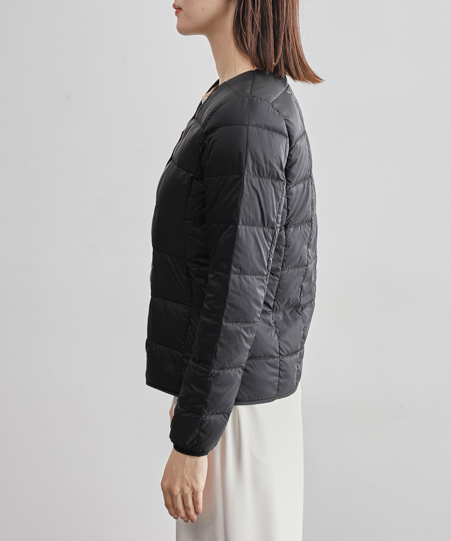 ROPE「【高評価】【TAION】別注Ｖネックショートダウンブルゾン」|ダウン|