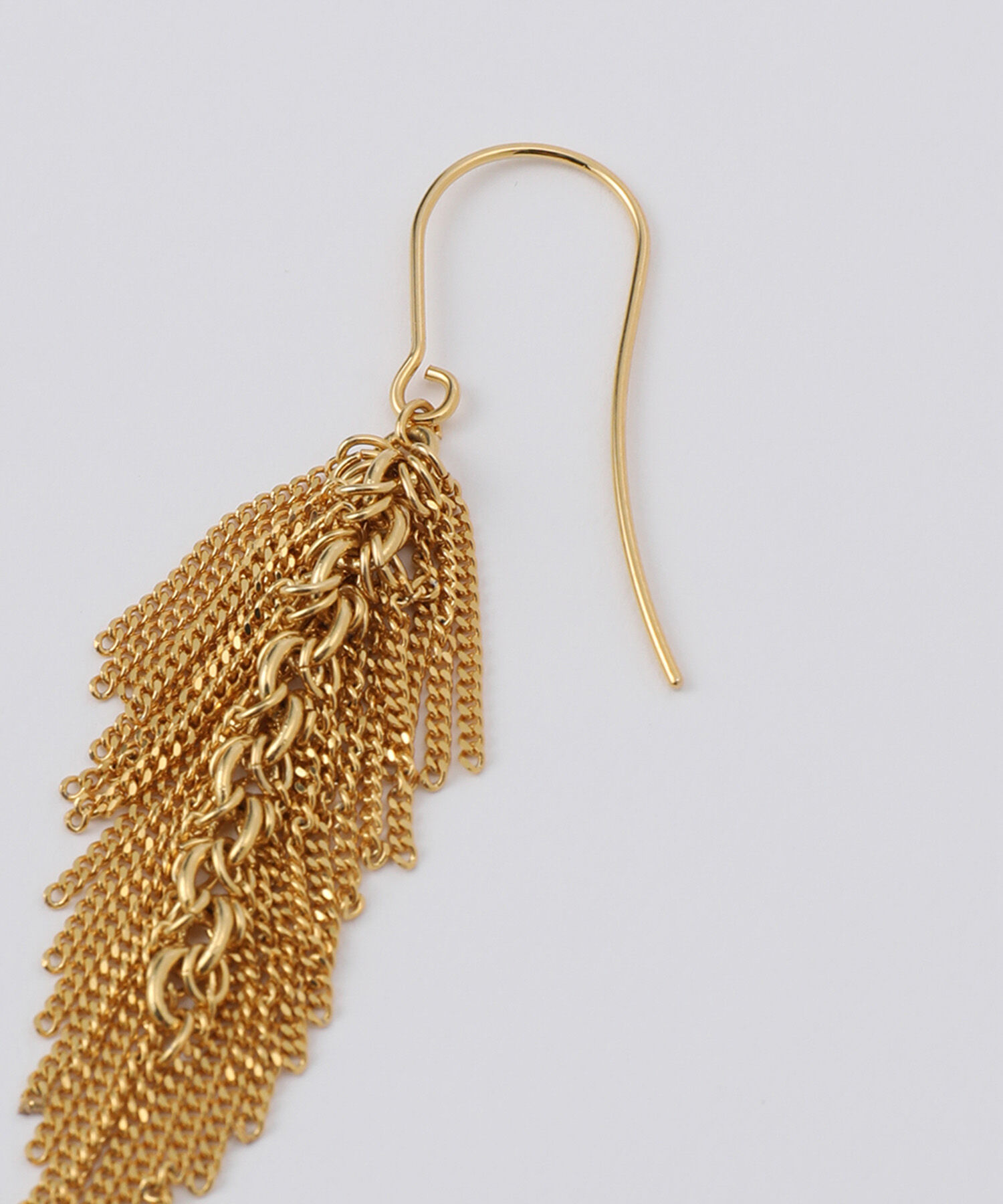 ROPE「チェーンフリンジピアス」|ピアス|