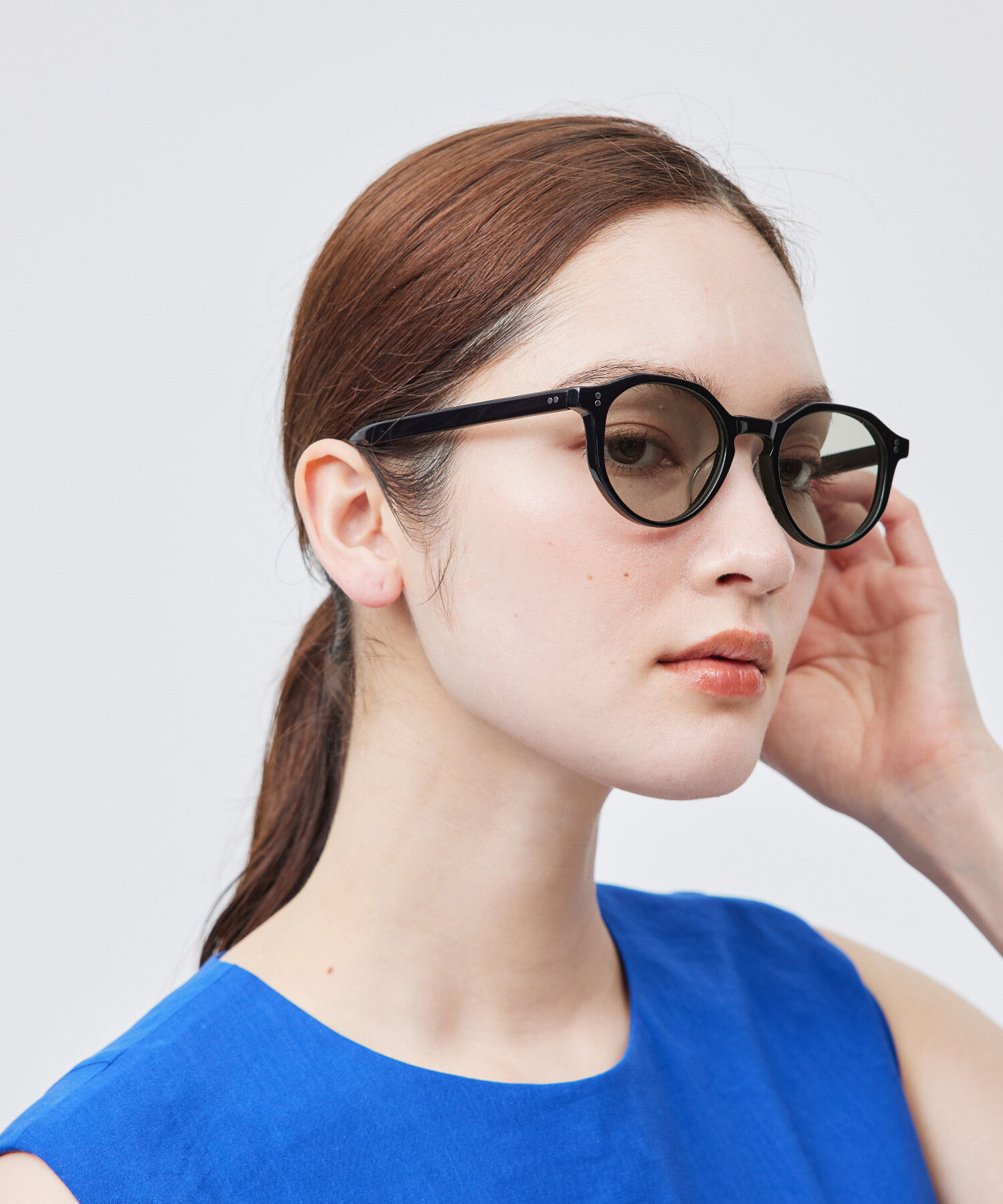 ROPE「クラウンパント型 UVカットサングラス」|サングラス|ブラック(01)