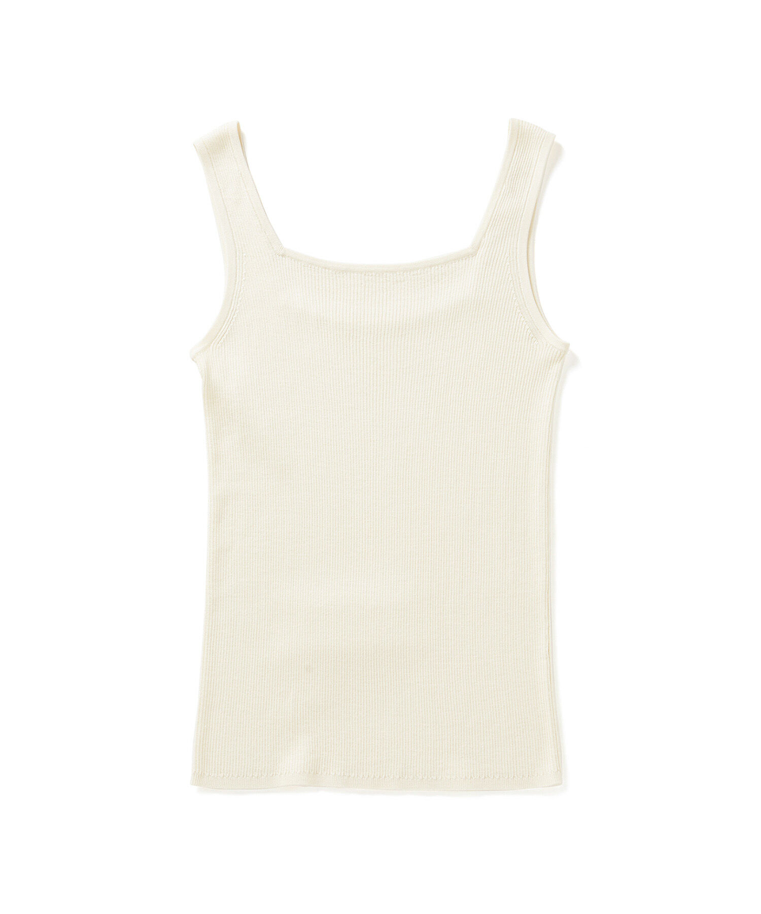 ROPE「【スキンニット】シルク100％タンクトップ/洗える」|タンクトップ|