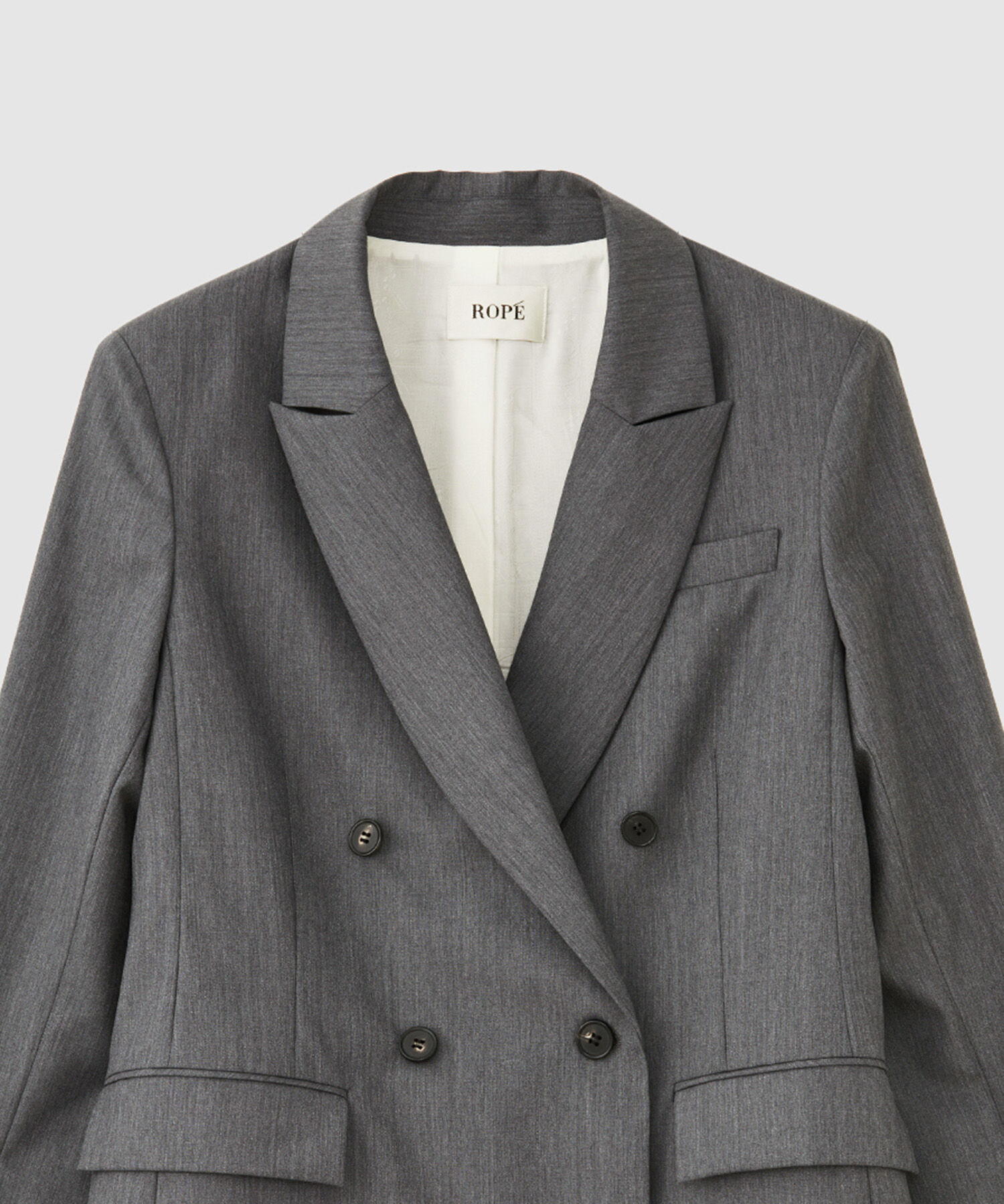 ROPE「ウールモヘヤDOUBLE JACKET/セットアップ対応」|テーラードジャケット|
