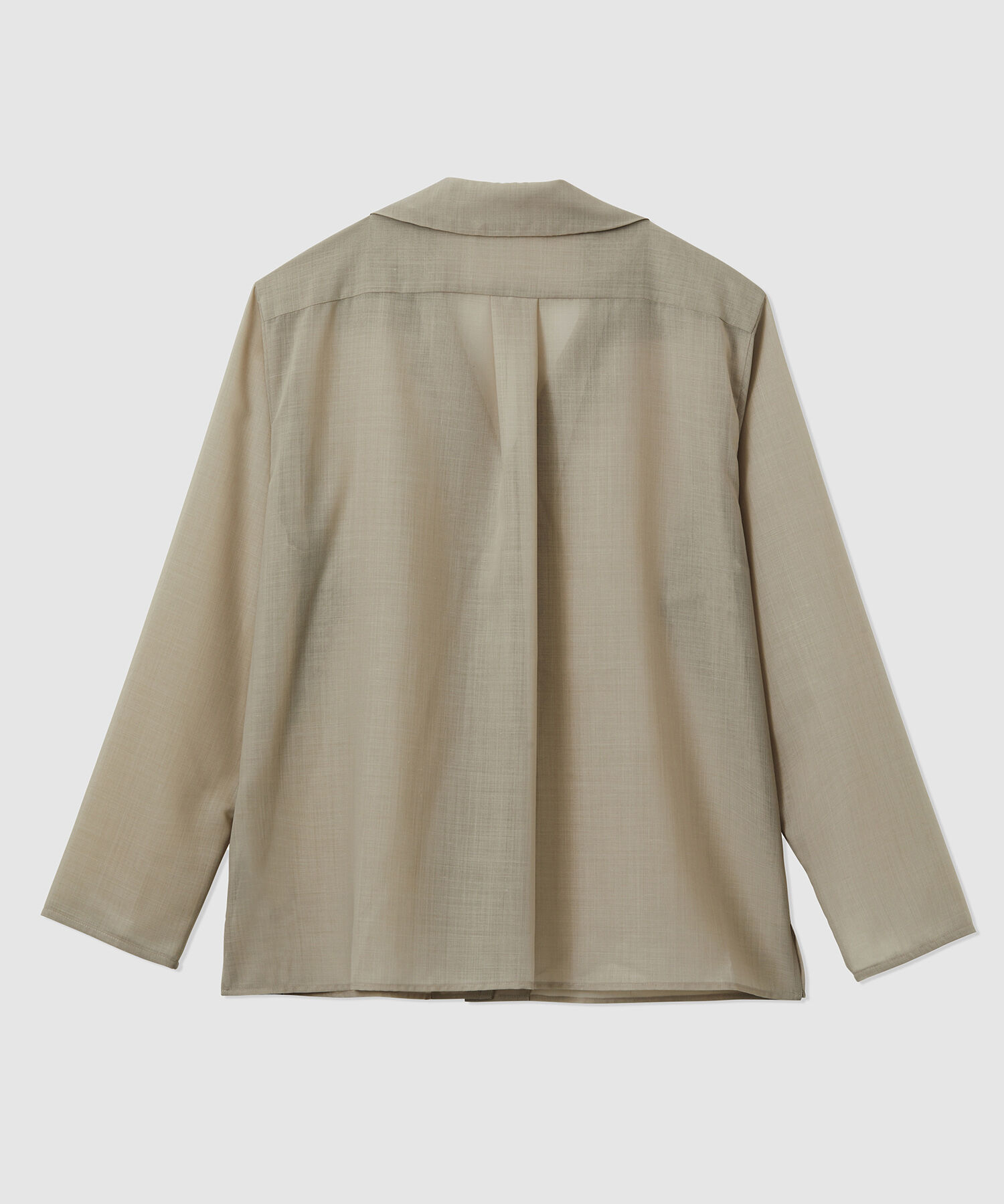 ROPE「マナードボイルシアー開襟シャツ/セットアップ対応」|シャツ・ブラウス|