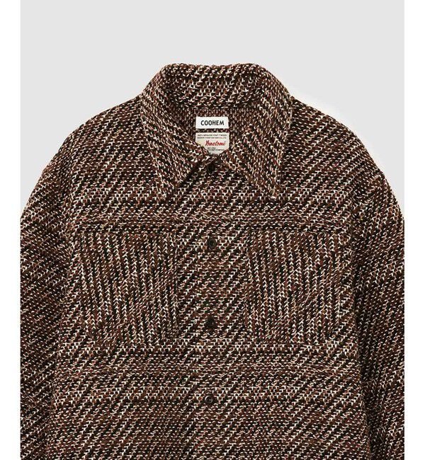 ROPE「【COOHEM】VELVET CHECK TWEED JACKET (コーヘン/ツイードジャケット)」|ブルゾン・スタジャン|