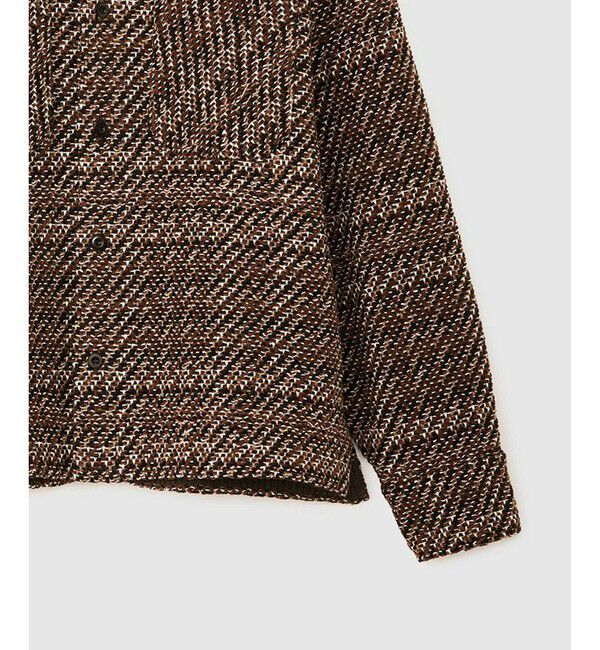 ROPE「【COOHEM】VELVET CHECK TWEED JACKET (コーヘン/ツイードジャケット)」|ブルゾン・スタジャン|