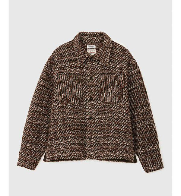 ROPE「【COOHEM】VELVET CHECK TWEED JACKET (コーヘン/ツイードジャケット)」|ブルゾン・スタジャン|