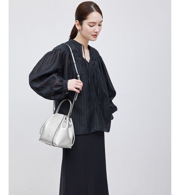 ROPE「【WEB限定】RPロゴドロストミドルバッグ」|ハンドバッグ|