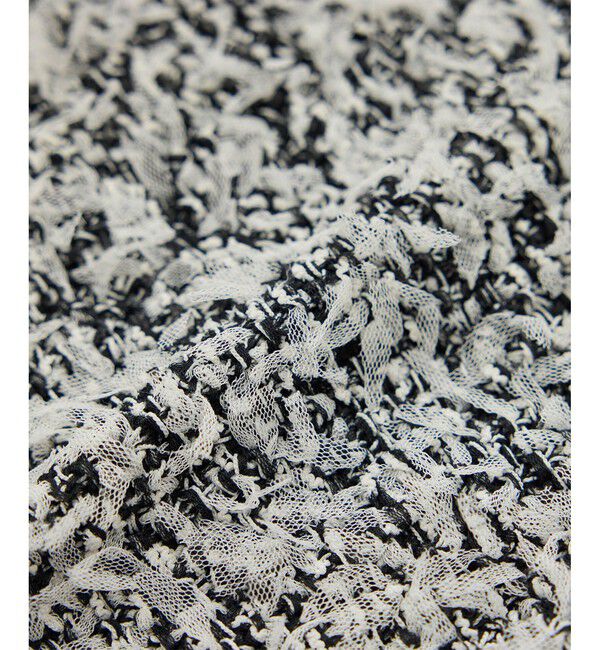 ROPE「【洗える】チュールハナモールツイードニット」|ニット・セーター|