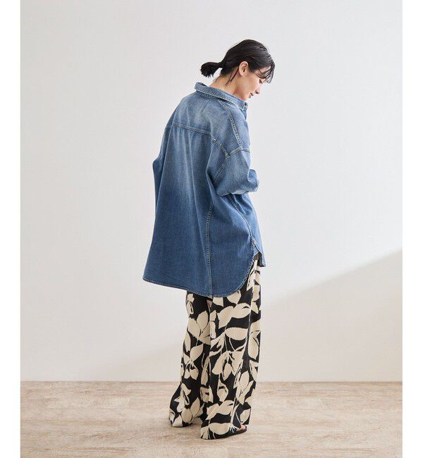 ROPE「【Healthy denim(ヘルシーデニム）】Almond/イージーケア」|シャツ・ブラウス|