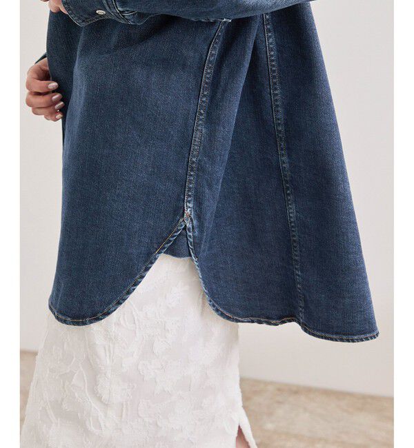 ROPE「【Healthy denim(ヘルシーデニム）】Almond/イージーケア」|シャツ・ブラウス|